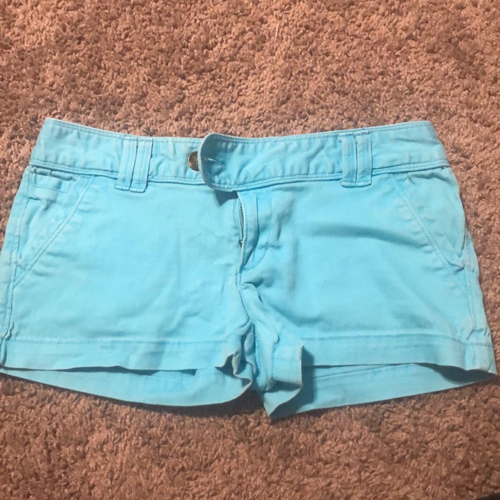 Light blue shorts